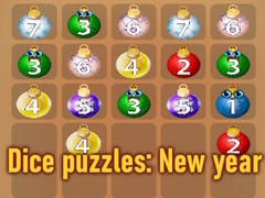 Game Dice puzzles: New year