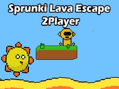 Game Sprunki Lava Escape 2Player