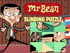 Game Mr Bean Sliding Puzzle