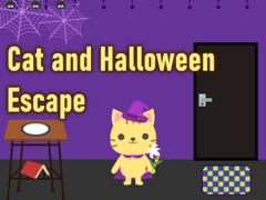 Game Cat and Halloween Escape