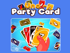 Game Uno - Party Card 