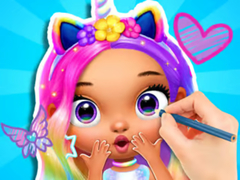 Game Coloring Book: Fashion Barbie Princess