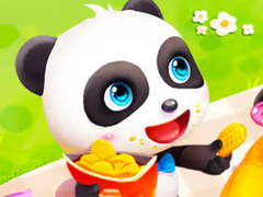 Game Jigsaw Puzzle: Baby Panda Spring Picnic