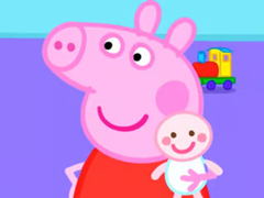 Game Jigsaw Puzzle: Peppa Pig New Baby