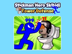Game Stickman Hero Skibidi Tower Defense 