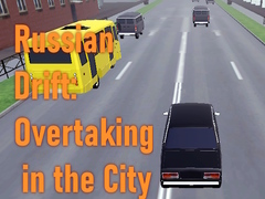 Game Russian Drift: Overtaking in the City
