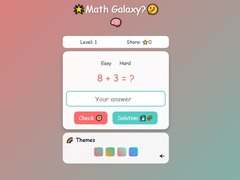 Game Math Galaxy
