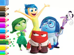 Game Coloring Book: Inside Out