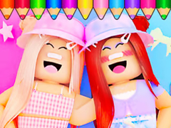 Game Coloring Book: Roblox Bestie