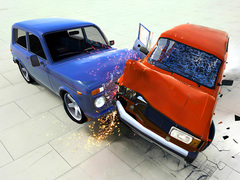 Game Car Crash Test