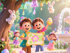 Game Find The Differences: Easter Egg Hunt
