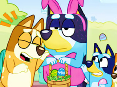 Game Jigsaw Puzzle: Bluey Easter Dress Up