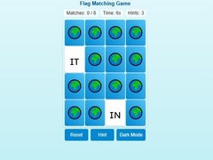 Game Memory Match Flag Edition