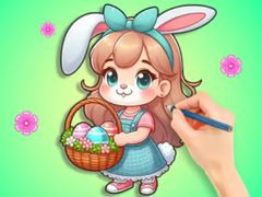 Game Coloring Book: Easter Eggs DIY