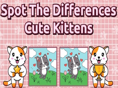 Game Spot the Differences Cute Kittens