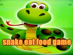 Game snake eat food game
