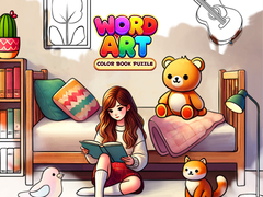 Game Word Art: Color Book Puzzle