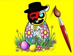 Game Sprunki Easter Coloring