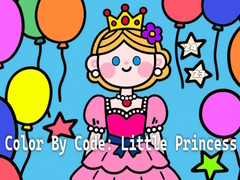 Game Color By Code: Little Princess
