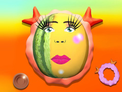 Game Makeup Fruits