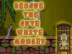 Game Rescue the Cute White Monkey
