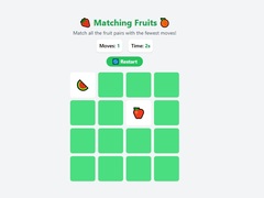 Game Matching Fruits