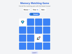 Game Memory Matching Game