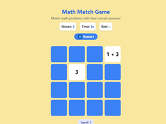 Game Math Match Game