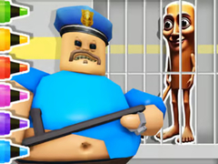 Game Coloring Book: Tung Tung Sahur Prison