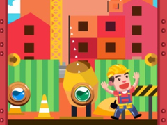 Game Construction Worker Bubble Shooter