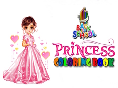Game Back To School Princess Coloring Book