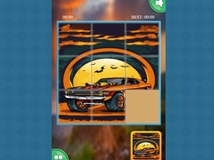 Game Monster Truck Sliding Puzzles