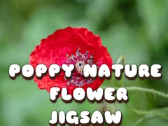 Game Poppy Nature Flower Jigsaw