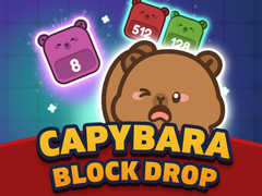 Game Capybara Block Drop