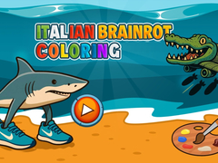 Game Italian Brainrot Coloring