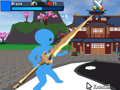 Game Obby Stickman  On Swords