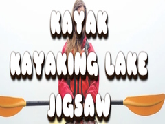 Game Kayak Kayaking Lake Jigsaw