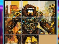 Game Gorilla Sliding Puzzles