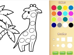 Game Easy Animal Coloring Book for Kids