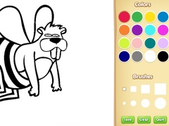 Game Funny Animal Coloring Book for Kids