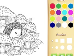 Game Cartoon Animal Coloring Book for Kids