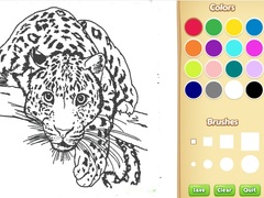 Game Realistic Animals Coloring Book for Kids