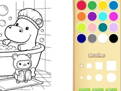 Game Cozy Friends Coloring Book for Kids