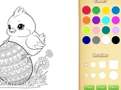 Game Easter Coloring Book for Kids