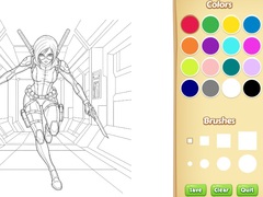 Game Wicked Coloring Book for Kids