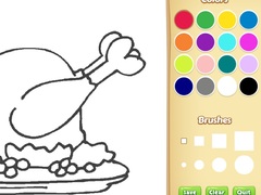 Game Food Coloring Book For Kids