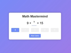 Game Math Mastermind