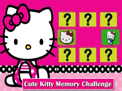 Game Cute Kitty Memory Challenge