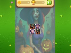 Game Halloween Witch Memory Match