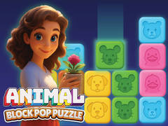 Game Animal Block Pop Puzzle